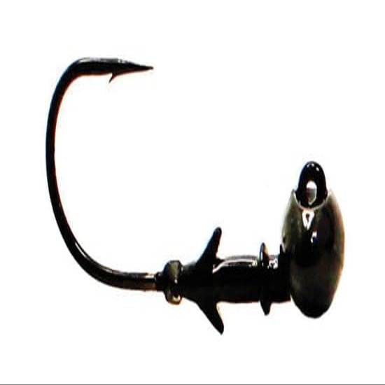 DOBYNS RODS Football Head 3/8 OZ/GAMAKATSU Hook 4/0 / 4 Pack/Black