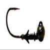 DOBYNS RODS Football Head 3/8 OZ/GAMAKATSU Hook 4/0 / 4 Pack/Black view 1