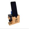 Bamboo Docking Station- Wooden Docking Station- Personalized Gifts- Smart Watch Charging Station- Phone Night Stand - Compatible with Apple Watch view 1