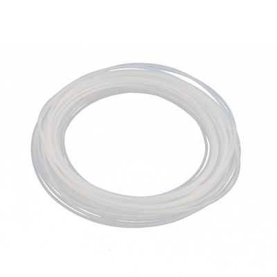 Aexit 1.19mmx1.49mm PTFE Electrical equipment Resistant High Temperature Transparent Tubing 10Meters 32.8Ft