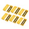 Aexit 12 Pcs Transmission Plastic 110mmx40mmx17mm Cable Holder Wire Organizer Yellow for Office view 1