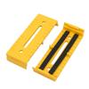 Aexit 12 Pcs Transmission Plastic 110mmx40mmx17mm Cable Holder Wire Organizer Yellow for Office view 2
