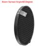 Aexit 60 Degree Lighting fixtures and controls Honeycomb Grid Black for 7-inch Reflector Diffuser Lamp Shade Dish view 3