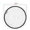Aexit 60 Degree Lighting fixtures and controls Honeycomb Grid Black for 7-inch Reflector Diffuser Lamp Shade Dish view 4