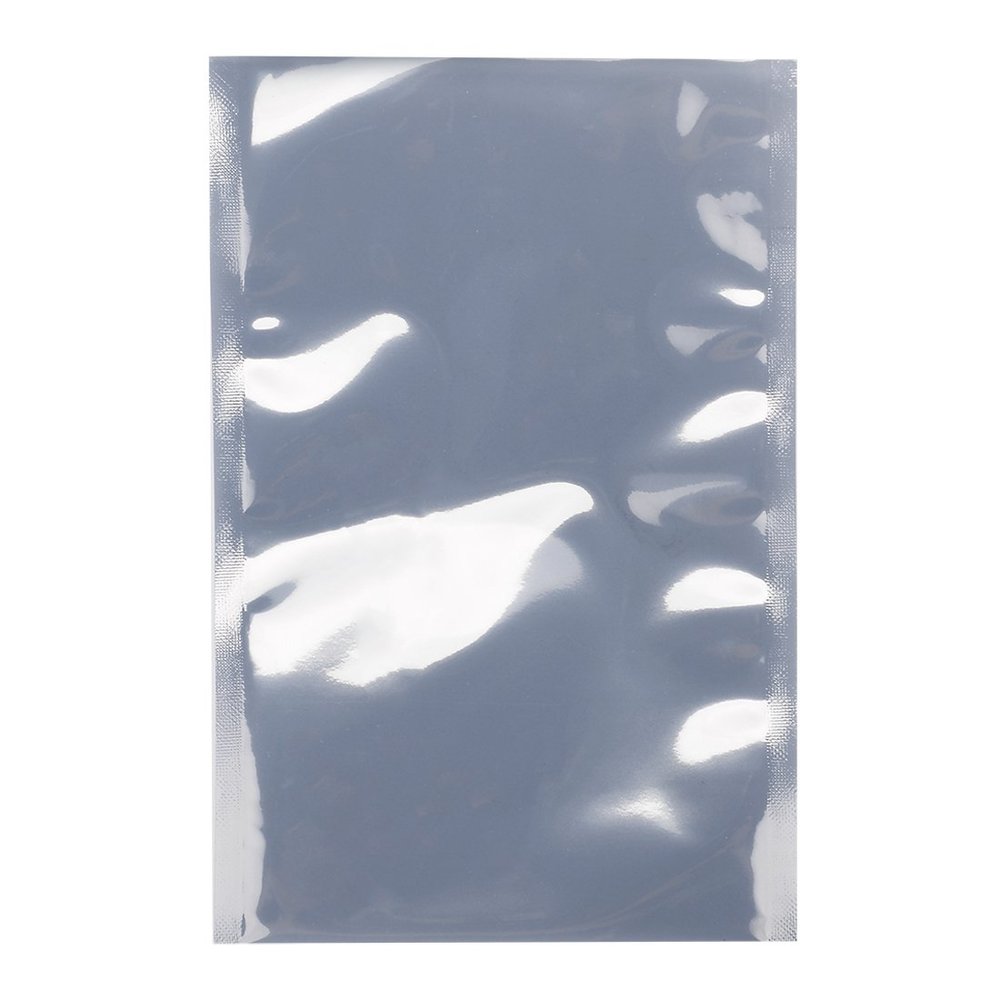 Aexit 100 Pcs Electrical equipment 3.9"x5.9" 100x150mm Flat Open Top Anti-Static Shielding Bag for HDD And Electronic Device