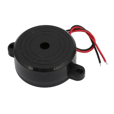 Aexit DC 12V Electronic security Active Electronic Buzzer Beep Alarm Intermittent Sound Black