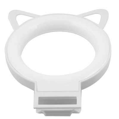 Aexit RK-13 White Lighting fixtures and controls 24 LEDs Ring Shape LED Flash Fill Light Lamp for Cellphone