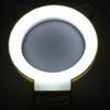Aexit RK-13 White Lighting fixtures and controls 24 LEDs Ring Shape LED Flash Fill Light Lamp for Cellphone view 3