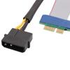 Aexit Graphics Card Distribution electrical Dedicated Extension Cord Soft Cable 23cm view 3