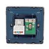 Aexit Television/CCTV 1 Distribution electrical Port Socket Outlet Wall Plate Green Champagne Gold Tone view 3