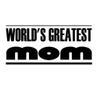 Custom Brother - World's Greatest MOM Car Laptop Wall Sticker w91 view 1