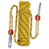Aoneky Outdoor 10mm 32ft Static Utility Rope, Heavy Duty Polyester Rope for Pulling, Rigging, Tree Work & Hunting, Gym Fitness, 2000LB Tensile Strength, Yellow view 1