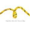 Aoneky Outdoor 10mm 32ft Static Utility Rope, Heavy Duty Polyester Rope for Pulling, Rigging, Tree Work & Hunting, Gym Fitness, 2000LB Tensile Strength, Yellow view 2