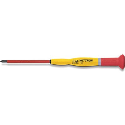 WITTRON 2 1/4" Phillips-1000V Insulated, #0