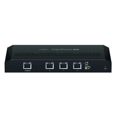 Ubiquiti Edgerouter Lite ERLITE-3 Desktop Router (Black) (Renewed)