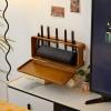 Wall Mounted TV Shelf Floating Shelf Wall Shelf TV Stands Media TV Console WiFi Router Set top box Wall socket storage box TV Background Wall Decoration Shelf Storage Shelf Display Shelf TV Bracket view 3