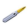 VMS Racing 50 Cal Caliber Chrome 24 KT Carat Gold TIP Bullet Antenna in Heavy Gauge CNC Machined Billet Aluminum Short Compatible with GMC Sierra 1500 2500 3500 07-19 view 1
