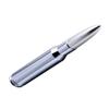 VMS Racing 50 Cal Caliber CHROME SILVER TIP BULLET ANTENNA in Heavy Gauge CNC Machined Billet Aluminum Short Compatible with Dodge Ram 1500 2500 3500 94-08 1994-2008 view 1