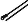 100-2000 Mounting Hole Zip Ties Nylon Nail Screw Wire Cable Black (4" - 15") (500, 15" 120lb) view 2