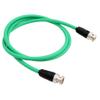 HangTon 12G 4K Raw SDI Coaxial Video Cable BNC to BNC Canare LV-61S 75 ohm for Camera Monitor Flexible Shielded 80cm Green view 4