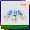 Davitu Insulated wire terminals FDD2 series 100PCS/Bag female disconnector Cable Connector pre-insulating terminals male terminal - (Color: blue-100pcs, Pins: FDD2-187(8)) view 2