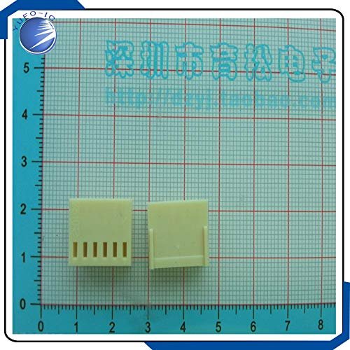 Davitu 10PCS/LOT 6PIN KF2510 The plastic shell KF2510-6P plug plug type connector spacing of 2.54MM terminal
