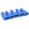 Davitu 100pcs Spade Blade Crimp Terminals Connector Blue Male with Female Insulated Wire Cable Connectors Set 15A view 3