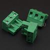 Davitu 20 Set 7.62MM PCB Pluggable Terminal Block Connectors 2/3/4/5/6/7/8/9/10P Right Angle KF2EDG-7.62 Copper - (Color: 4P) view 4