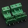 Davitu 20 Set 7.62MM PCB Pluggable Terminal Block Connectors 2/3/4/5/6/7/8/9/10P Right Angle KF2EDG-7.62 Copper - (Color: 8P) view 1