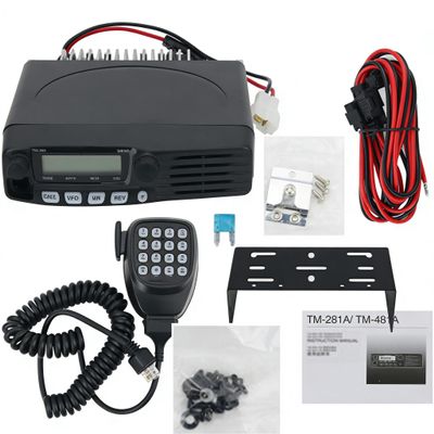 Mobile Ham Radio for Vehicle,65W TM-281A Transceiver for Car/Truck,12V-13.8V H-F 100/200 Channels