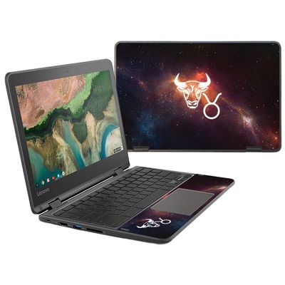 MightySkins Skin Compatible with Lenovo 300e Chromebook 11.6" (2018) - Taurus | Protective, Durable, and Unique Vinyl Decal wrap Cover | Easy to Apply, Remove, and Change Styles | Made in The USA