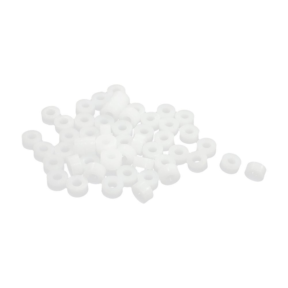 Aexit RC Model Electrical equipment Boat Brushless Motor Plastic Spacer ket Sleeve 5.5mm x 2.5mm 50 Pcs