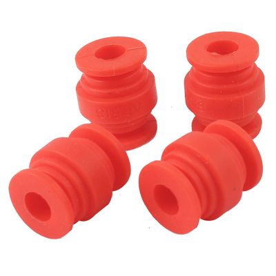 Aexit 4 Pcs Electrical equipment FPV Gimbal Camera Mount 120g 7mm Inner Dia Shock Absorption Red Damping Ball