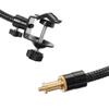 Aexit 50cm Length Lighting fixtures and controls Gooseneck Camera Mount Gold Tone Flash Shoe Mount + C-type Clamp view 4