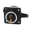 Aexit XA20 AC Distribution electrical 500V 25A 2 Terminals Female Aviation Connector Joint with Rubber Cover view 3