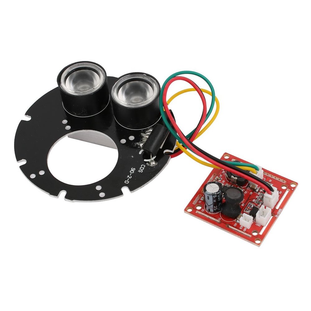 Aexit 2 High Electronic security Power Infrared IR LED Lamp Oval Board Module For CCTV Camera