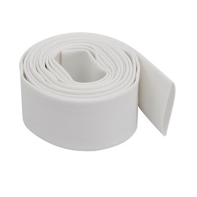Aexit 1M Length Electrical equipment 10mm Inner Dia Polyolefin Insulation Heat Shrinkable Tube Wrap White