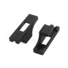 Aexit 10Pcs Extension Electrical equipment Cable Clip for RC Airplane Black 32mm x 12mm x 8mm view 2