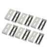 Aexit 12 Pcs Transmission Plastic 95mmx40mmx16mm Cable Line Holder Wire Organizer Grey for Office view 1