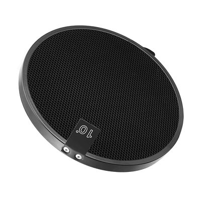 Aexit 10 Degree Lighting fixtures and controls Honeycomb Grid Black for 7-inch Reflector Diffuser Lamp Shade Dish