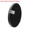 Aexit 10 Degree Lighting fixtures and controls Honeycomb Grid Black for 7-inch Reflector Diffuser Lamp Shade Dish view 3