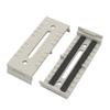 Aexit 12 Pcs Transmission Plastic 110mmx40mmx18mm Cable Line Holder Wire Organizer Grey for Office view 2