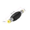 uxcell 3Pcs DC Power Connector Adapter 5.5mmx2.1mm Male to Male Plug Cable Jack Converter for Laptop CCTV Camera strip lighting Yellow view 2