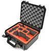 Doro D1109-5 Drone Carrier Travel Case For DJI Mavic 2 | Waterproof Protector Carrying Case With Military Grade Custom Foam Insert With Red Topper | Waterproof Drone Case view 1