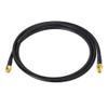 BINGFU Ham Radio Antenna Extension Relocation Cable SMA Male to Female RG58 Coaxial Jumper Cable 1m 3 feet for BaoFeng Wouxun Icom Yaesu Vertex Standard Horizon Marine VHF Ham Radio view 2