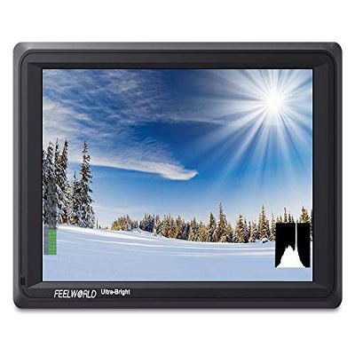 FEELWORLD FW279 7 Inch On Camera DSLR Field Monitor Full HD Focus Video Assist 1920x1200 IPS with 4K HDMI Input Output 2200nit High Brightness