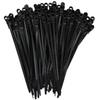100-2000 Mounting Hole Zip Ties Nylon Nail Screw Wire Cable Black (4" - 15") (2000, 15" 120lb) view 1