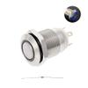 12mm LED illuminated Metal Momentary Push Button Switch Boat Car 3A/220V DC - (Color: Blue) view 1