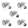 12mm LED illuminated Metal Momentary Push Button Switch Boat Car 3A/220V DC - (Color: Blue) view 2