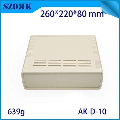 Davitu (1 pcs) desktop electric meter panel 26022080 mm abs plastic diy electronics box projector - (Color: Beige)